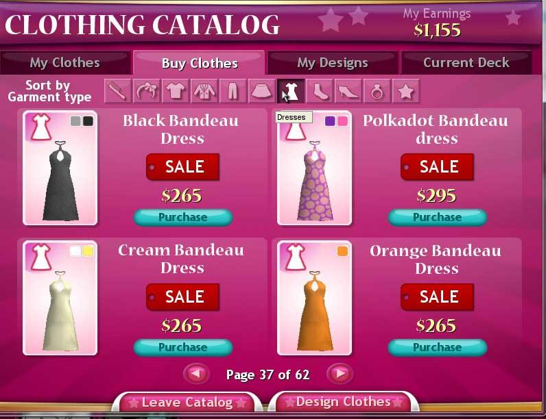 Free Online Fashion Runway Solitaire